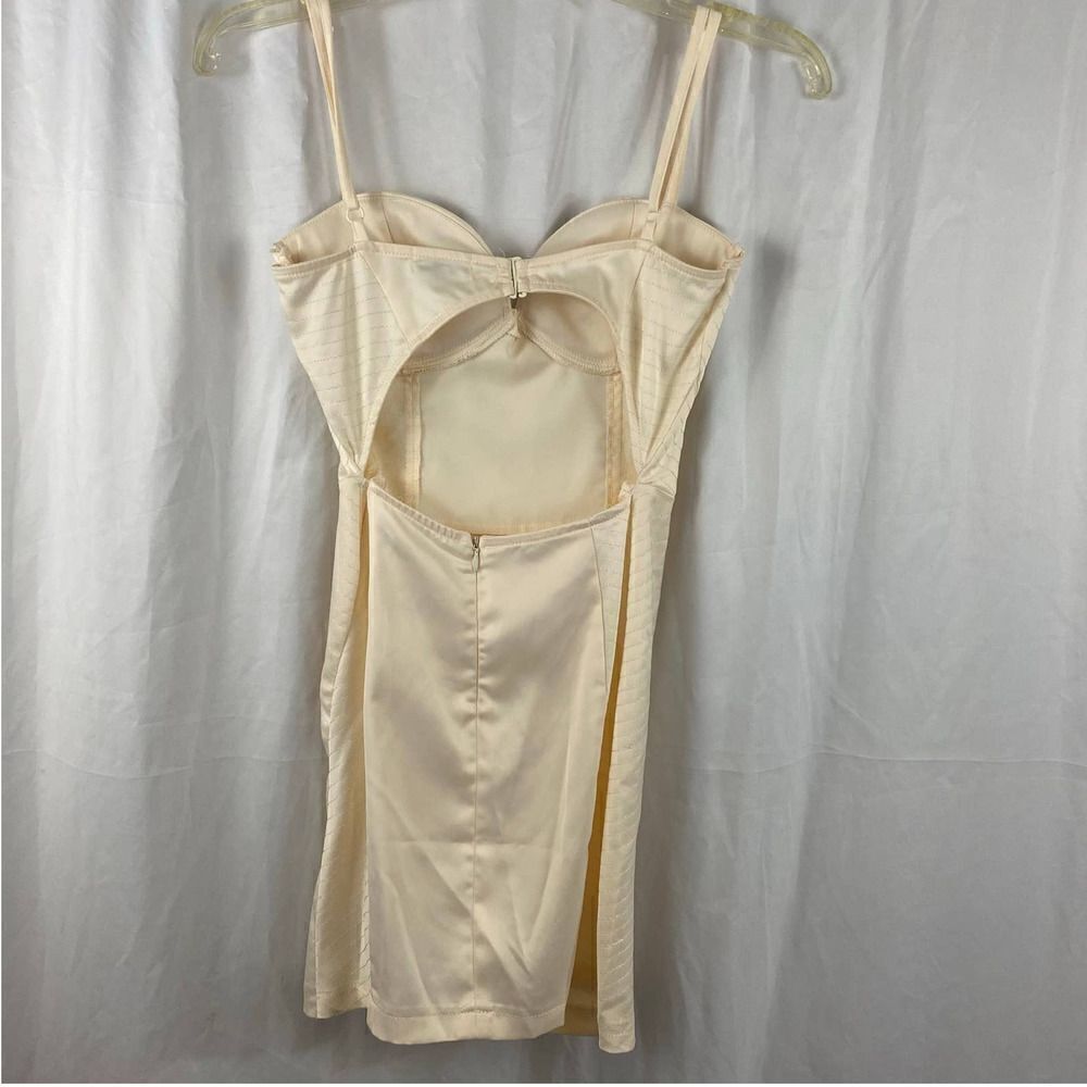 Tobi Bodycon Corset Top Ivory Dress Size Small - Picture 5 of 10